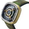 Sevenfriday M-Series NFC-aktiverad läderrem Brun Urtavla Automatisk M2/05 SF-M2-05 Herrklocka