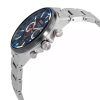 Seiko Conceptual Chronograph Rostfritt stål Blue Dial Quartz SSB407P1 100M herrklocka