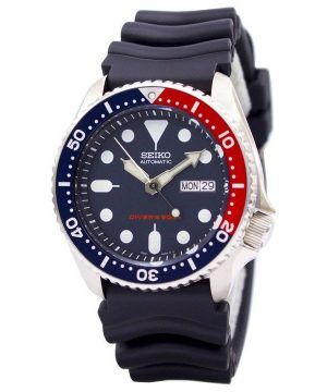 Renoverad Seiko Blue Dial Automatic Diver&#39,s SKX009 SKX009K1 SKX009K 200M herrklocka