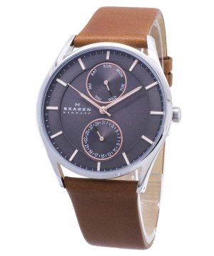 Renoverad Skagen Holst Multifunktions Rostfritt Stål Kvarts SKW6086 Herrklocka