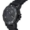 Renoverad Luminox Leatherback SEA Turtle Silikonrem Black Dial Swiss Quartz XS.0301.BO.L 100M herrklocka