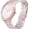 Renoverad Michael Kors Runway Rose Gold Tone MK3197 Damklocka