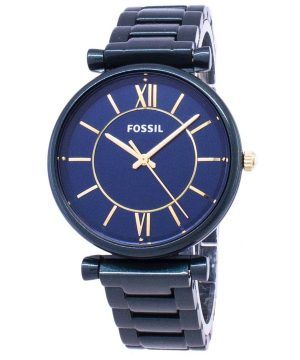 Renoverad Fossil Tailor ES4427 Quartz Analog Damklocka