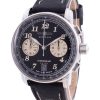 Renoverad Zeppelin LZ127 Chronograph Black Dial Quartz 86743 Herrklocka