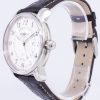 Renoverad Zeppelin LZ127 Graf GMT Läderrem Ivory Dial Germany Made Quartz 76425 Herrklocka