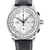 Zeppelin 100 Jahre Chronograph Läderrem Silver Urtavla Quartz 86701 Herrklocka