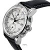 Zeppelin 100 Jahre Chronograph Läderrem Silver Urtavla Quartz 86701 Herrklocka