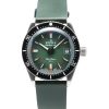 Edox Skydiver Special Edition Green Dial Automatic Diver&#39,s 801313NCVI 300M herrklocka med extra rem