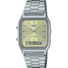 Casio Vintage Analog Digital Light Champagne Urtavla Quartz AQ-230A-9AMQY unisexklocka