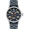 AVI-8 Dambuster Chadwick Meca-Quartz Koboltblå läderrem Blue Dial AV-4113-01 Herrklocka