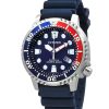 Citizen Promaster Dive Polyuretan Rem Blue Dial Eco-Drive BN0168-06L 200M herrklocka