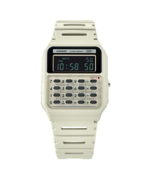 Casio POP Vintage Miniräknare Digital Grå Bio-Based Resin Armband Quartz CA-53WB-8B Unisexklocka