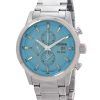 Citizen Chronograph rostfritt stål Blue Dial Eco-Drive CA0748-80L 100M herrklocka