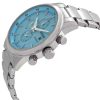 Citizen Chronograph rostfritt stål Blue Dial Eco-Drive CA0748-80L 100M herrklocka