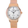 Citizen L Rose Gold Tone Rostfritt stål Vit Urtavla Eco-Drive EM1153-88A Damklocka