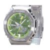 Casio G-Shock G-Steel Analog Digital Green Dial Quartz GM-2110D-3A 200M herrklocka