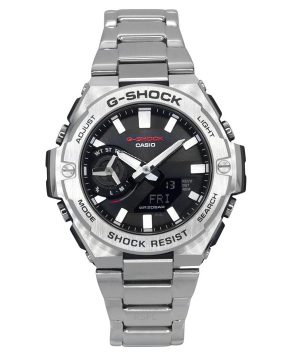 Casio G-Shock G-Steel Analog Digital Smartphone Link Black Dial Solar GST-B500D-1A 200M herrklocka