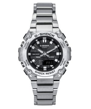 Casio G-Shock G-Steel Analog Digital Smartphone Link Black Dial Solar GST-B600D-1A 200M herrklocka