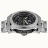 Ingersoll The Springfield Stainless Steel Black Skeleton Dial Automatisk I15203 Herrklocka