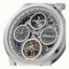 Ingersoll The Arc Moon Phase Rostfritt stål Silver Skeletturtavla Automatisk I16002 Herrklocka