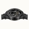 Ingersoll The Naismith Stainless Steel Black Skeleton Dial Automatic I16102 Herrklocka