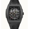 Ingersoll The Rim Polyuretan Strap Black Skeleton Dial Automatic I16201 Herrklocka