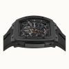 Ingersoll The Rim Polyuretan Strap Black Skeleton Dial Automatic I16201 Herrklocka