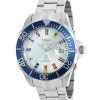 Invicta Grand Pro Diver rostfritt stål Silver Dial Automatic Diver&#39,s 21324 300M herrklocka