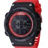 Invicta Racing Digital Chronograph Polyuretanrem Black Dial Quartz 47528 100M herrklocka