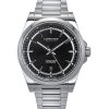 Longines Conquest Rostfritt stål Sunray Black Dial Automatisk L3.830.4.52.6 100M herrklocka