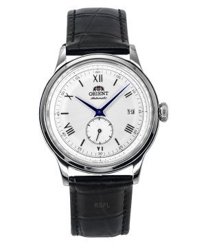 Orient Classic Bambino Version 2 Small Seconds Svart läderrem Silver Urtavla Automatisk RA-AP0104S herrklocka