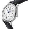 Orient Classic Bambino Version 2 Small Seconds Svart läderrem Silver Urtavla Automatisk RA-AP0104S herrklocka