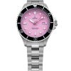 Ratio FreeDiver Sapphire Rostfritt stål Candy Pink Dial Quartz RTFL809 200M Damklocka