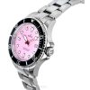 Ratio FreeDiver Sapphire Rostfritt stål Candy Pink Dial Quartz RTFL809 200M Damklocka