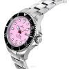 Ratio FreeDiver Sapphire Rostfritt stål Candy Pink Dial Automatisk RTFL839 200M Damklocka