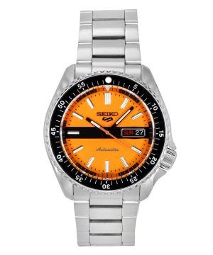 Seiko 5 Sports SKX Style The New Double Hurricane Special Edition Orange Urtavla Automatisk SRPK11K1 100M herrklocka