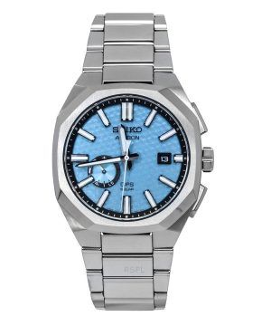 Seiko Astron Starfull Sky GPS Limited Edition rostfritt stål Blue Dial Solar SSJ027J1 100M herrklocka