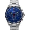 Victorinox FieldForce Classic Chronograph rostfritt stål Blue Dial Quartz 241901 100M herrklocka