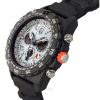 Luminox Bear Grylls Survival Master gummirem Silver Dial Quartz Diver',s XB.3748 300M herrklocka