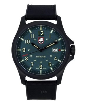 Luminox Atacama Field gummirem Grön Urtavla Quartz XL.1977 100M herrklocka