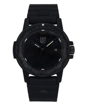 Luminox Leatherback Sea Turtle Silikonrem Black Dial Quartz XS.0321.BO.L 100M herrklocka