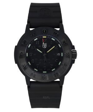 Luminox Original Navy Seal gummirem Svart Urtavla Quartz Diver&#39,s XS.3001.EVO.BO.S 200M Herrklocka