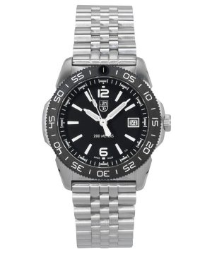 Luminox Pacific Diver Ripple Rostfritt stål Black Dial Quartz XS.3122M.1 200M herrklocka