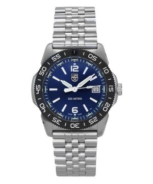 Luminox Pacific Diver Ripple Stainless Steel Blue Dial Quartz XS.3123M.SET.1 200M herrklocka med extra rem