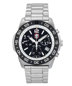 Luminox Pacific Diver Chronograph Rostfritt stål Black Dial Quartz XS.3141.M 200M herrklocka