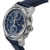 Zeppelin 100 Jahre Chronograph Läderrem Blue Dial Quartz 86703 Herrklocka