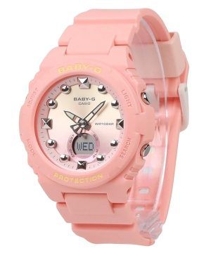 Casio Baby-G Analog Digital Resin Armband Rosa Urtavla Quartz BGA-320-4A1 100M Damklocka