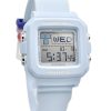 Casio Baby-G Plus Digital ljusblå hartsrem Quartz BGD-10L-2 100M damklocka med extra bandöglor