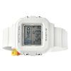 Casio Baby-G Plus digital vit hartsrem Quartz BGD-10L-7 100M damklocka med extra bandöglor