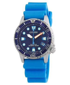 Citizen Promaster Dive Polyuretan Rem Blue Dial Eco-Drive EO2028-06L 200M herrklocka